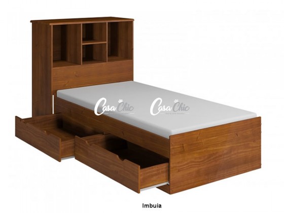 Cama Solteiro Cedro 1072/1074